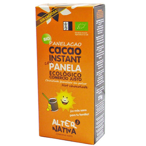 Cacao Bio Ecológico Instant con Panela Envase  250 gr
