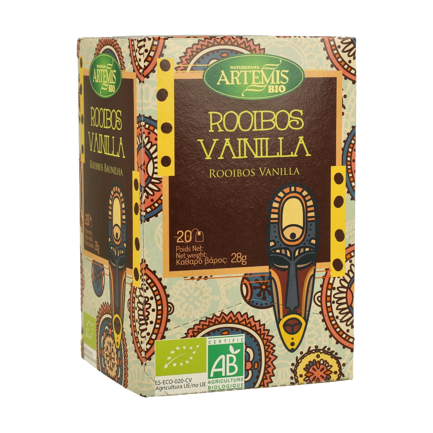 ROOIBOS VAINILLA Bio Ecológico Caja 20 bolsitas