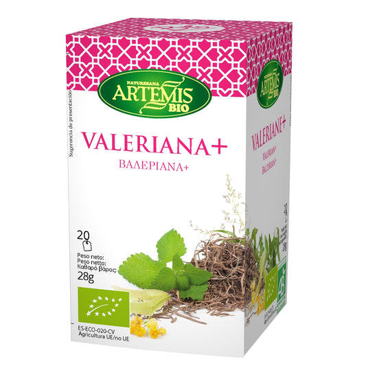 Infusión Bio Ecológica VALERIANA Caja 20 bolsitas