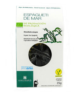 Spaguettis de Mar Ecológicos Paquete 25 gr