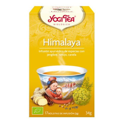 infusión ecológica ayurvédica HIMALAYA Caja 17 bolsitas