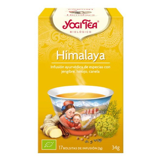 infusión ecológica ayurvédica HIMALAYA Caja 17 bolsitas